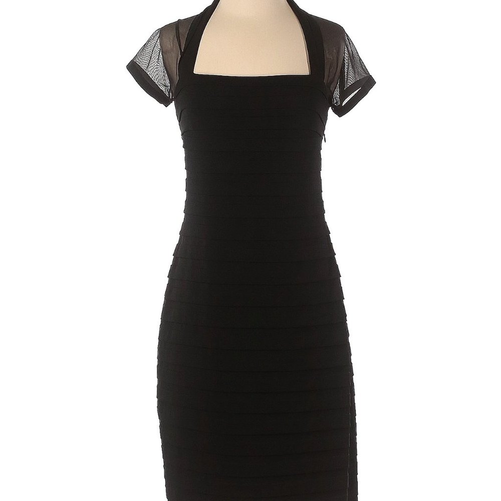 Maggy London Black Mini Dress